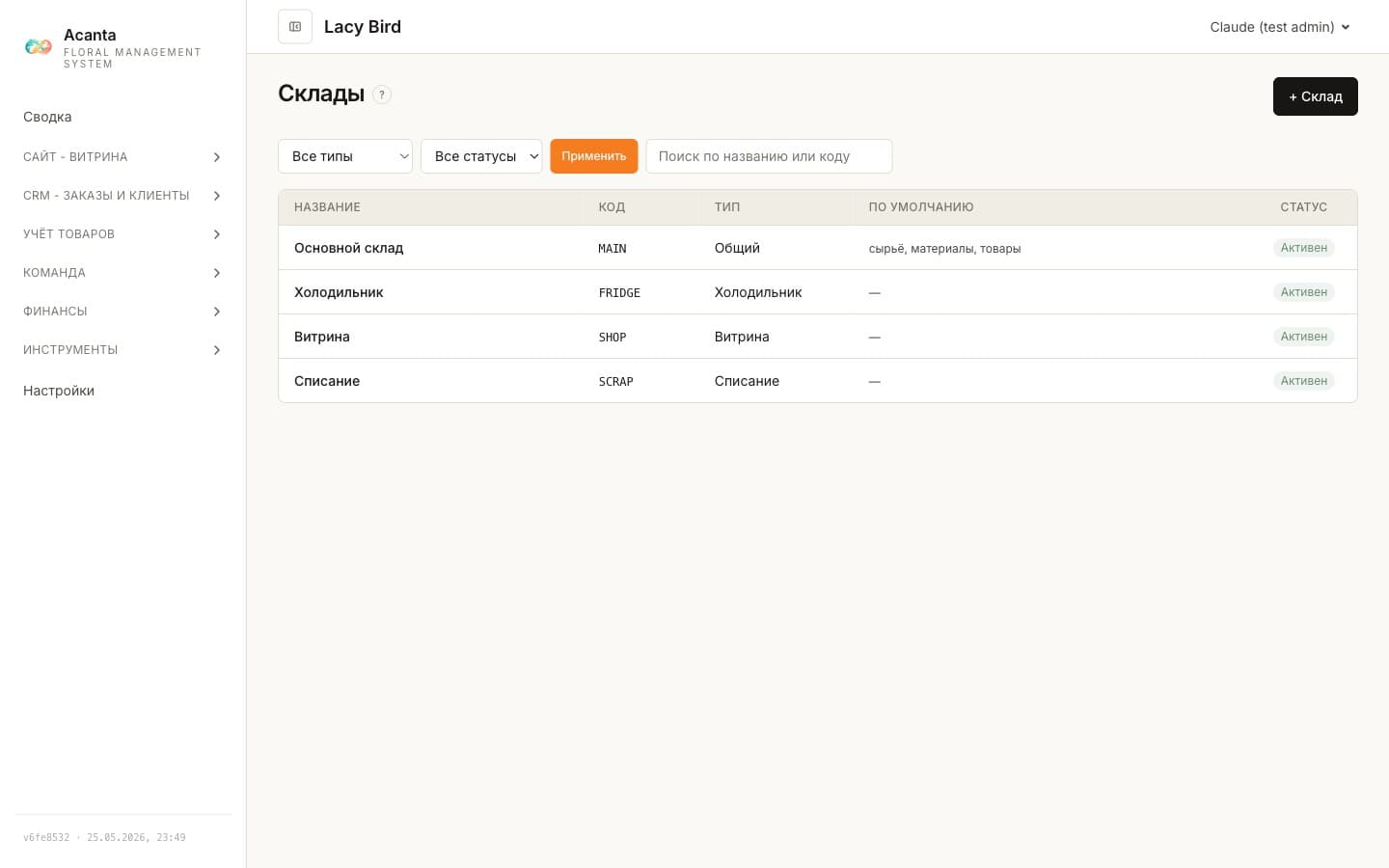 Multi-shop network